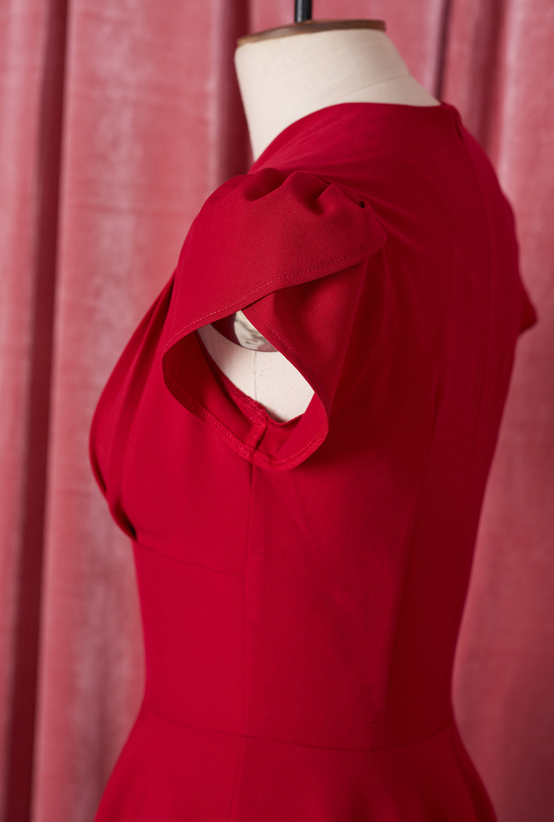 1950s Swing Dress - Red