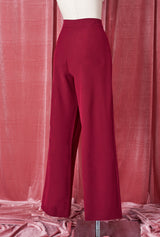 1930s Sailor Slacks - Wine